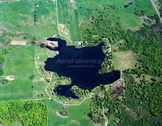 Lake Maloy in Osceola County, Michigan